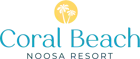 Full Coral Beach logo with palm tree